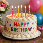 happy birthday cake